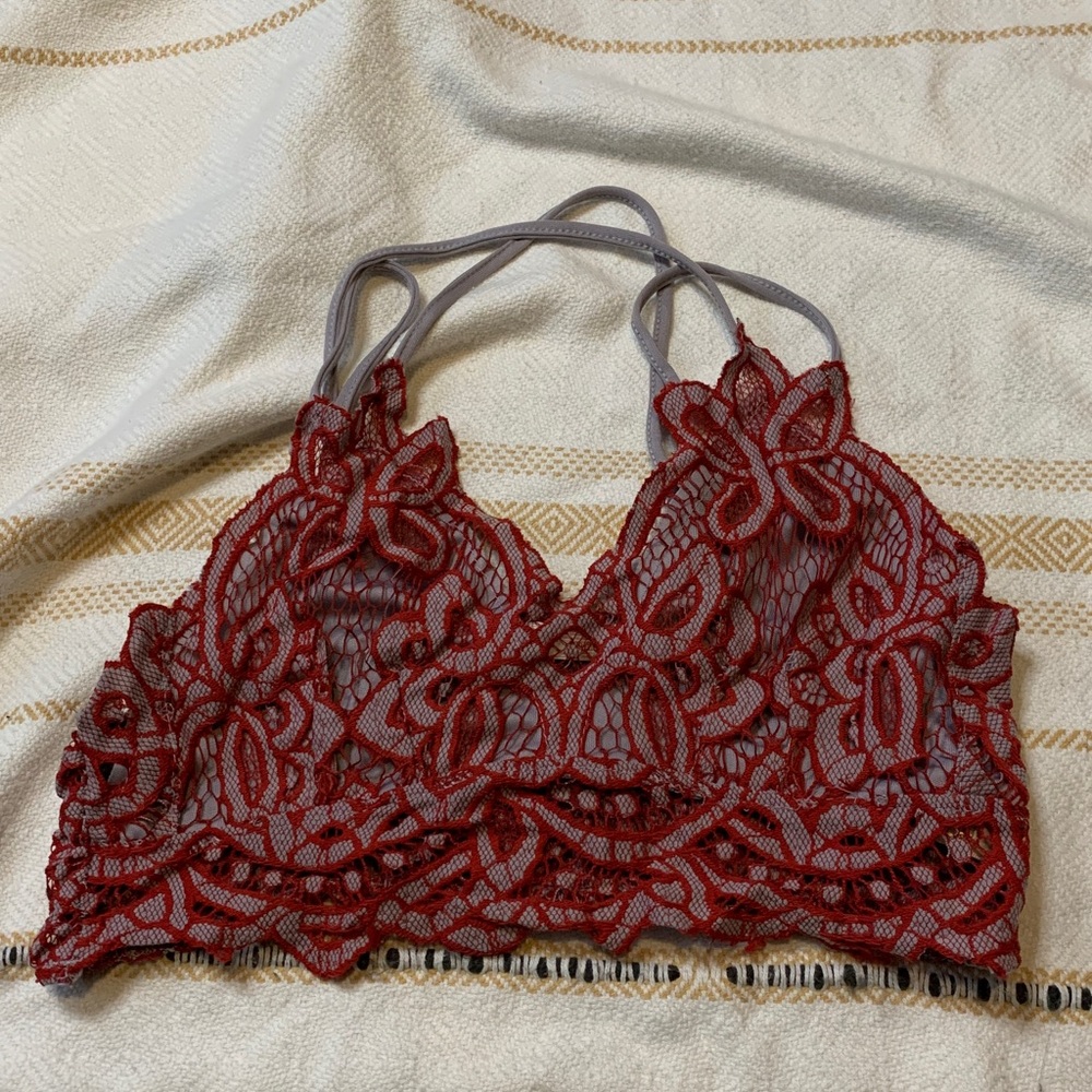 Willow & Root Lace Bralette Size Medium